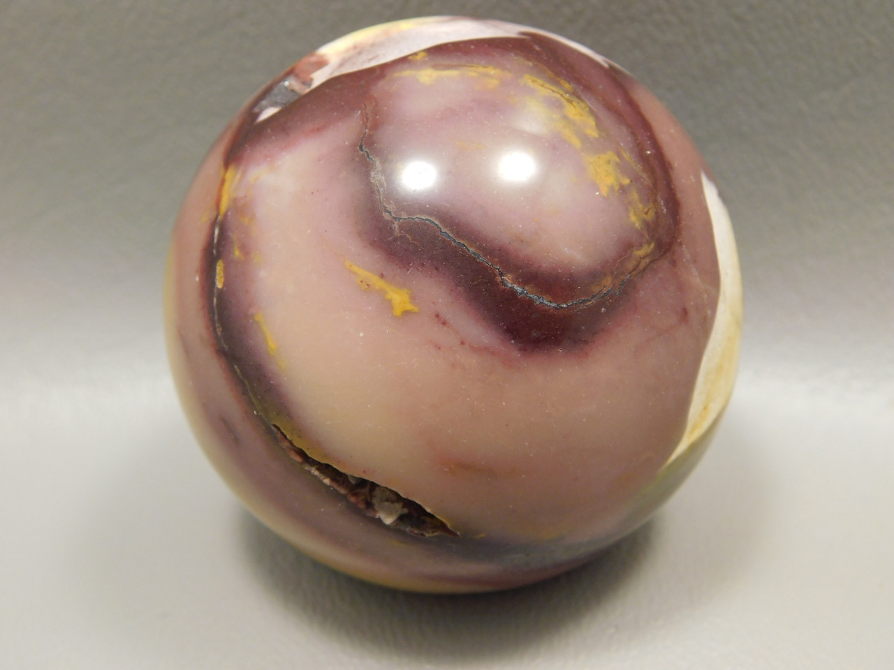 Mookaite Jasper 2 inch Sphere Shaped Stone Australia 50 mm #O33