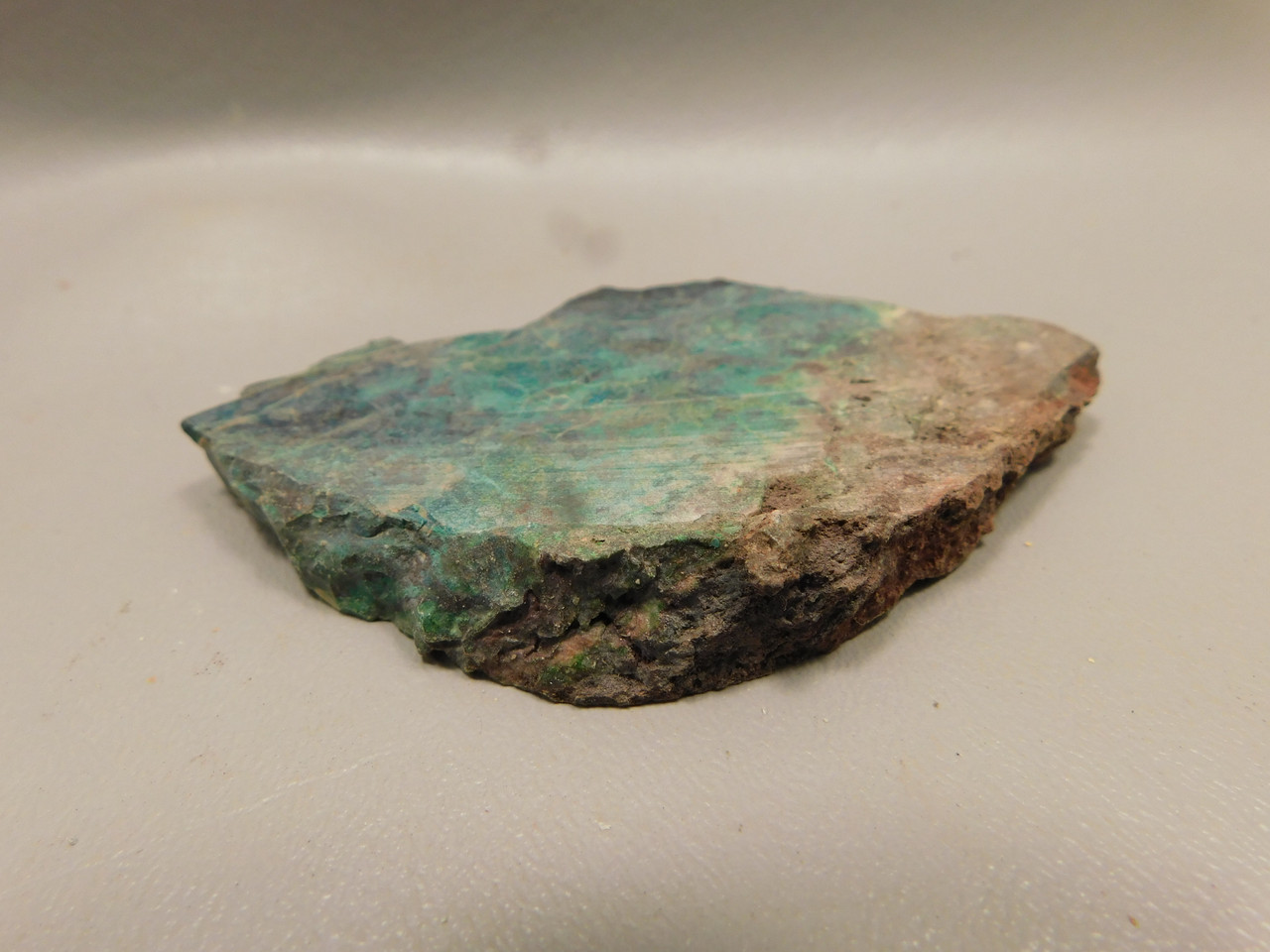 Parrot Wing Chrysocolla Malachite Stone Slab Rough Rock #O16