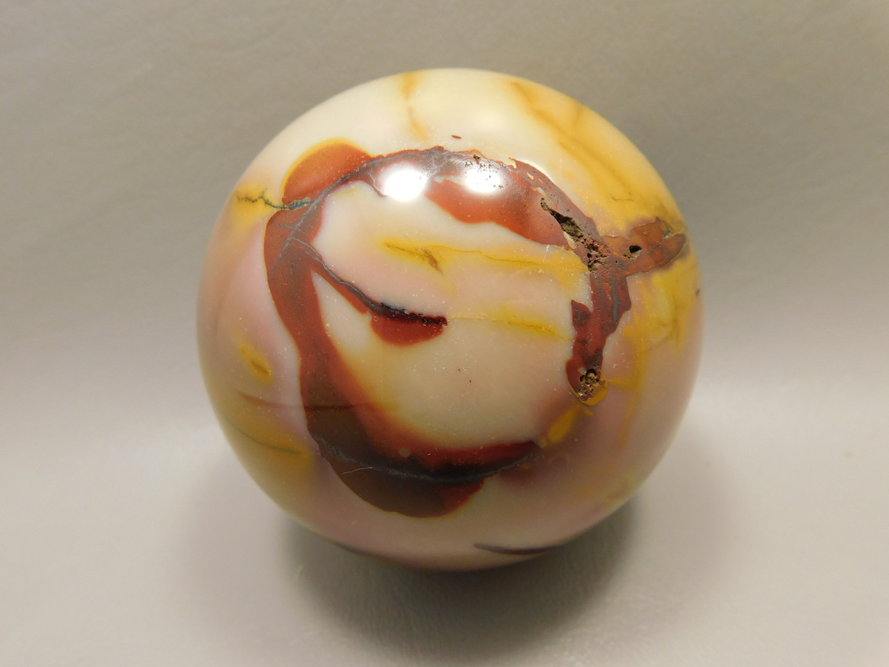 Mookaite Jasper 3.2 inch Stone Sphere Australia 82 mm #O42