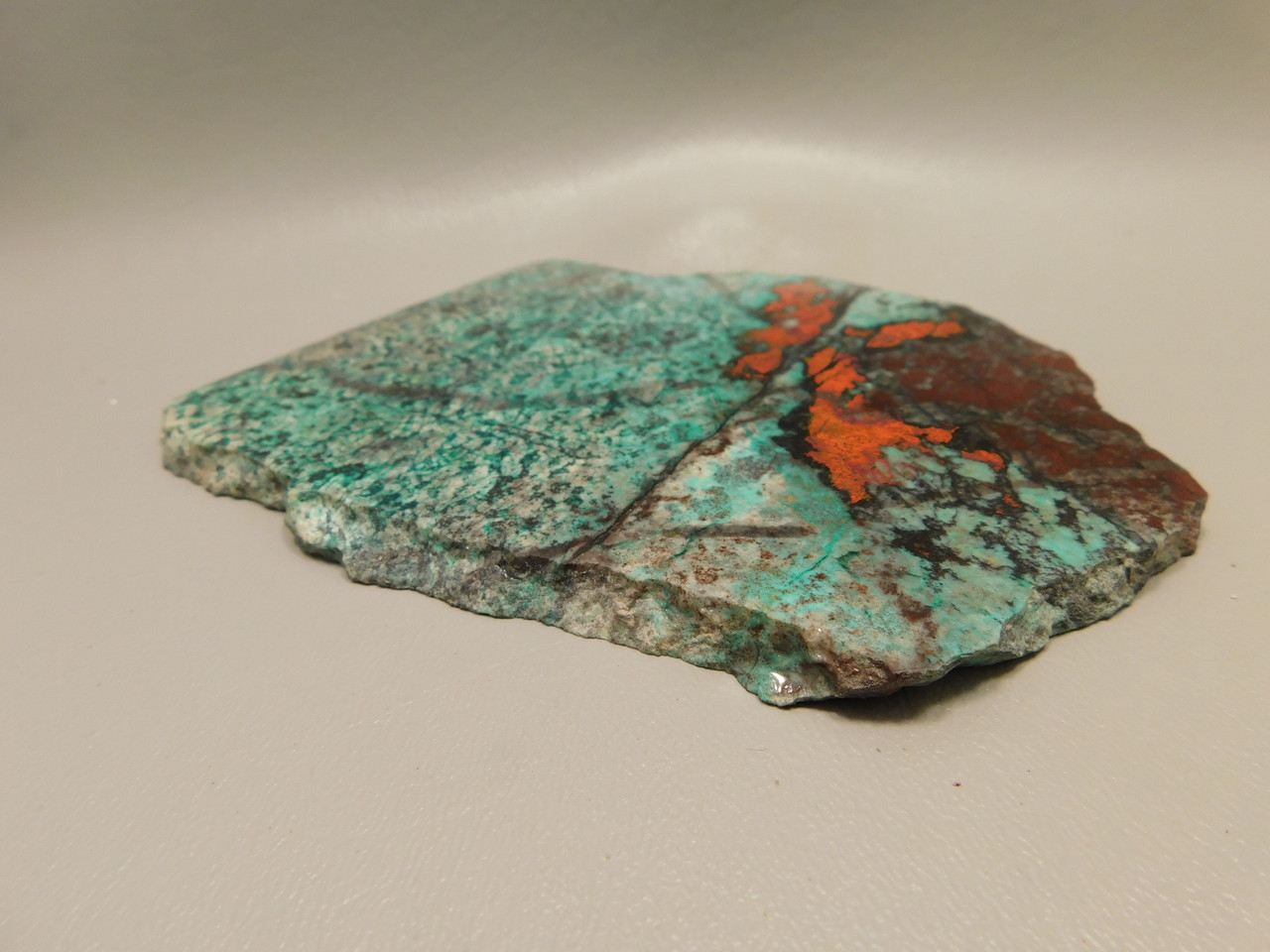 Sonora Sunset Polished Stone Slab Chrysocolla Cuprite #O10