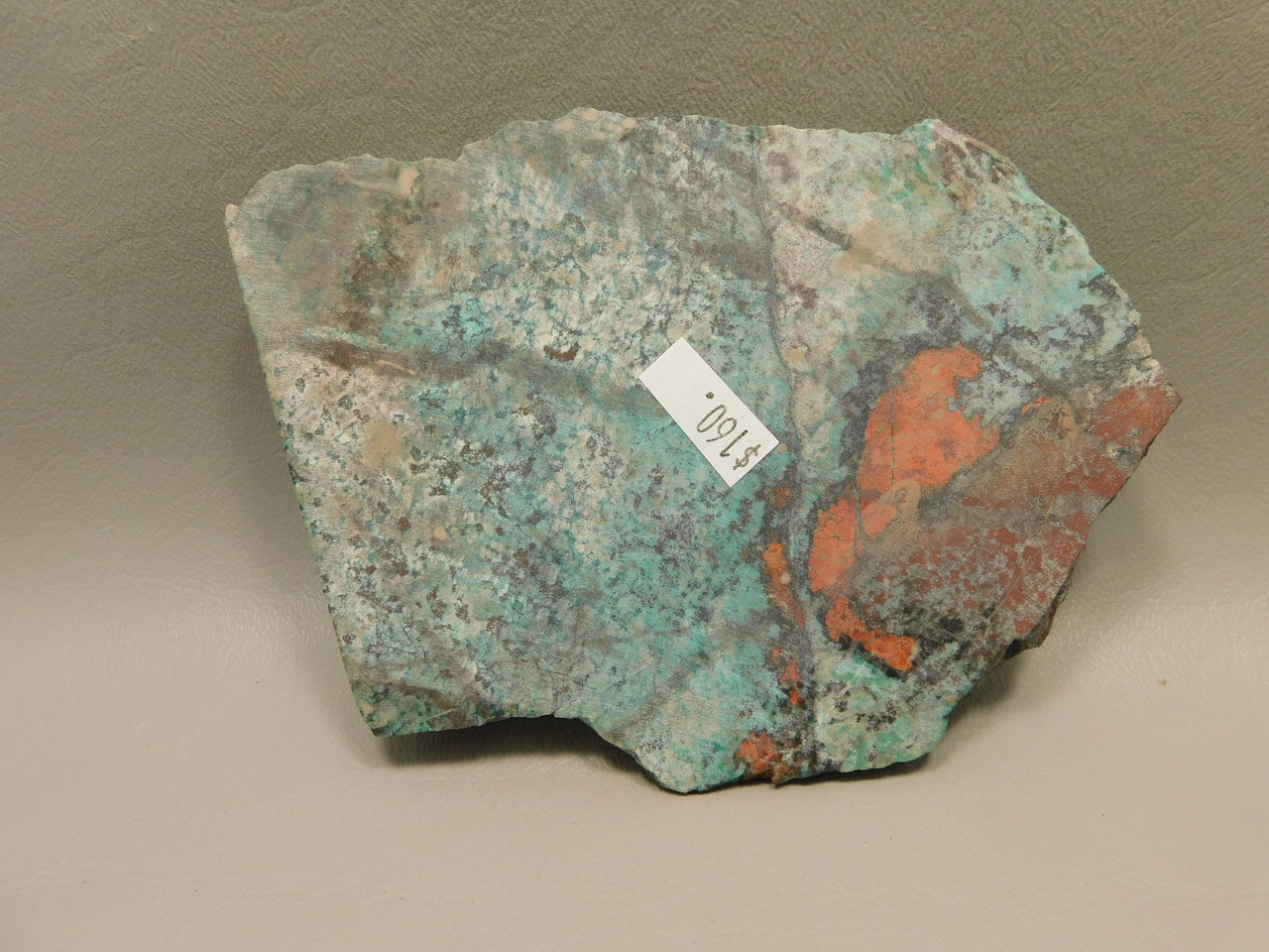 Sonora Sunset Polished Stone Slab Chrysocolla Cuprite #O10