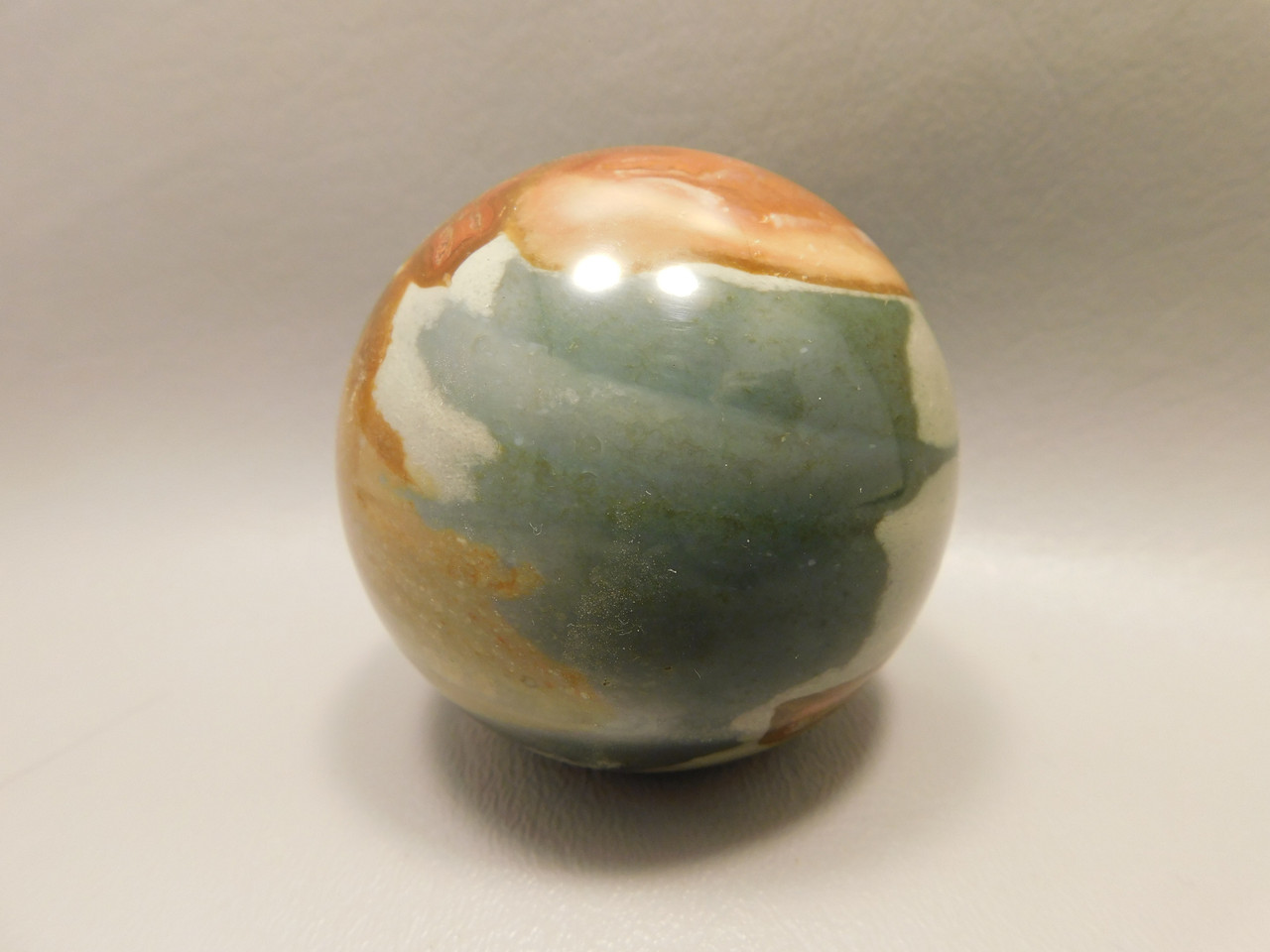 Polychrome Jasper 2.3 inch Stone Sphere 59 mm #O3