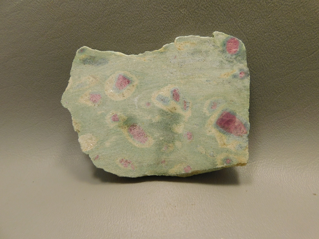 Ruby and Fuchsite Polished Stone Slab Rock #01