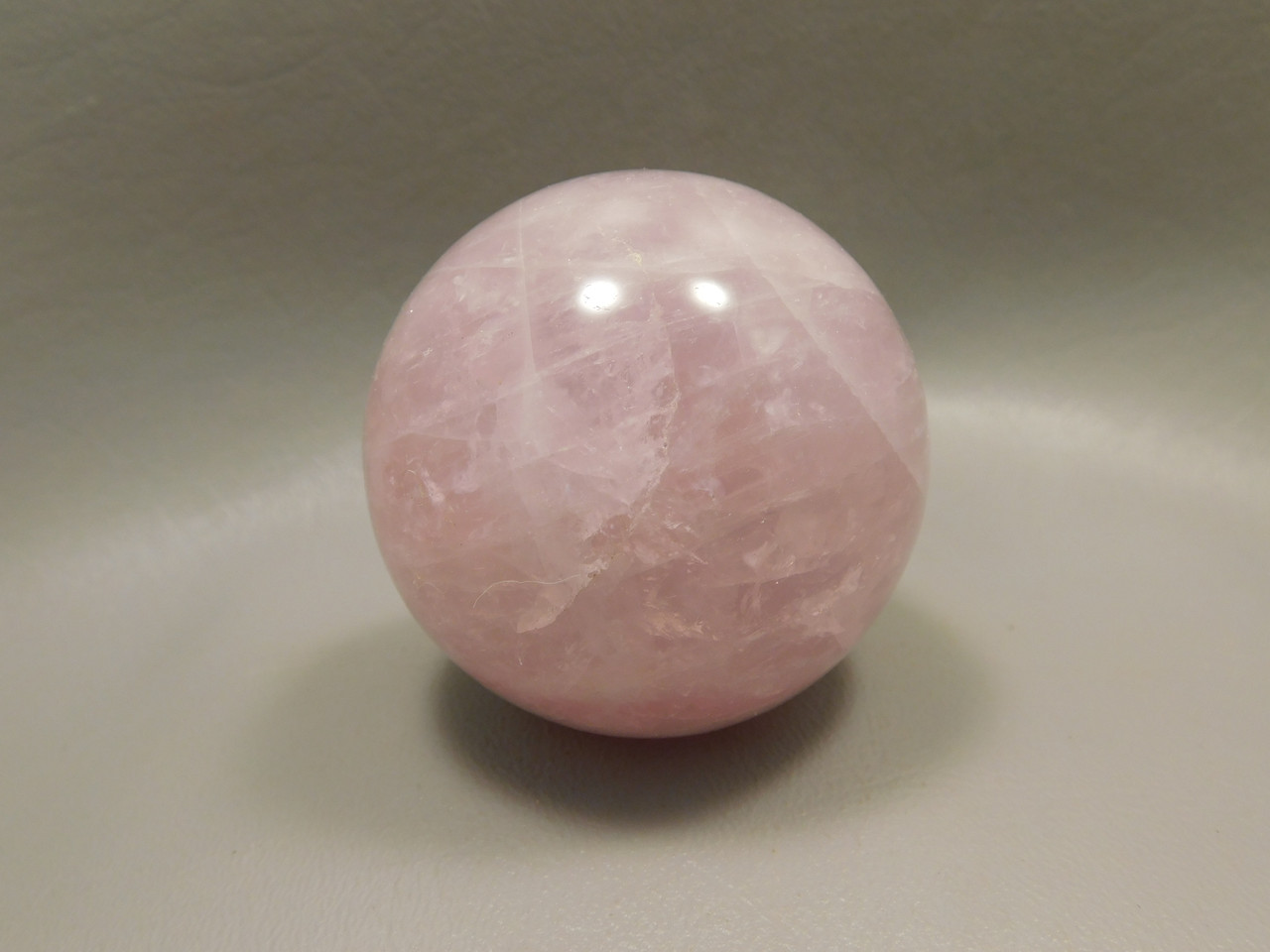 Star Rose Quartz Sphere 2 inch Pink Gemstone 51 mm Ball #O2