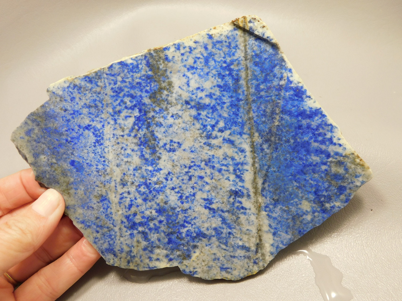 Lapis Lazuli Stone Slab Lapidary Cabbing Rough Rock #O5