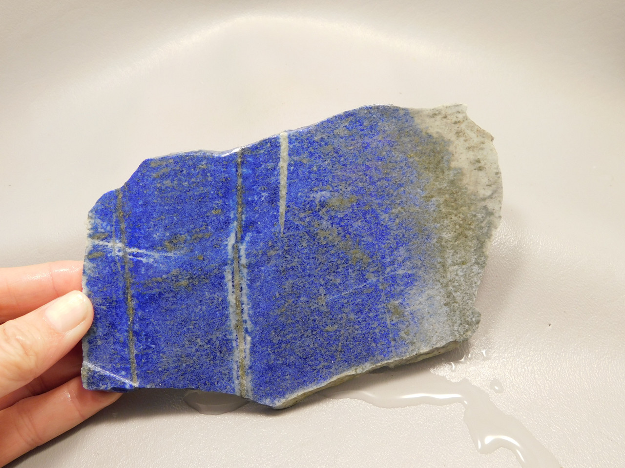 Lapis Lazuli Stone Slab Lapidary Cabbing Rough Rock #O6