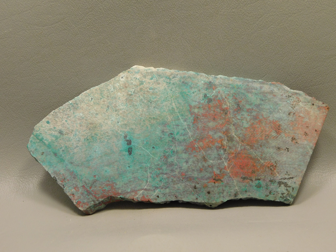 Sonora Sunset Unpolished Stone Slab Chrysocolla Cuprite Rough Rock #O3