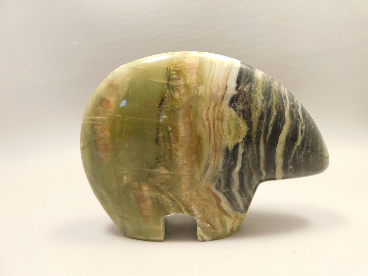 Bear Arizona Pietersite Gemstone Carving Rare 5 inch Tigereye #O3