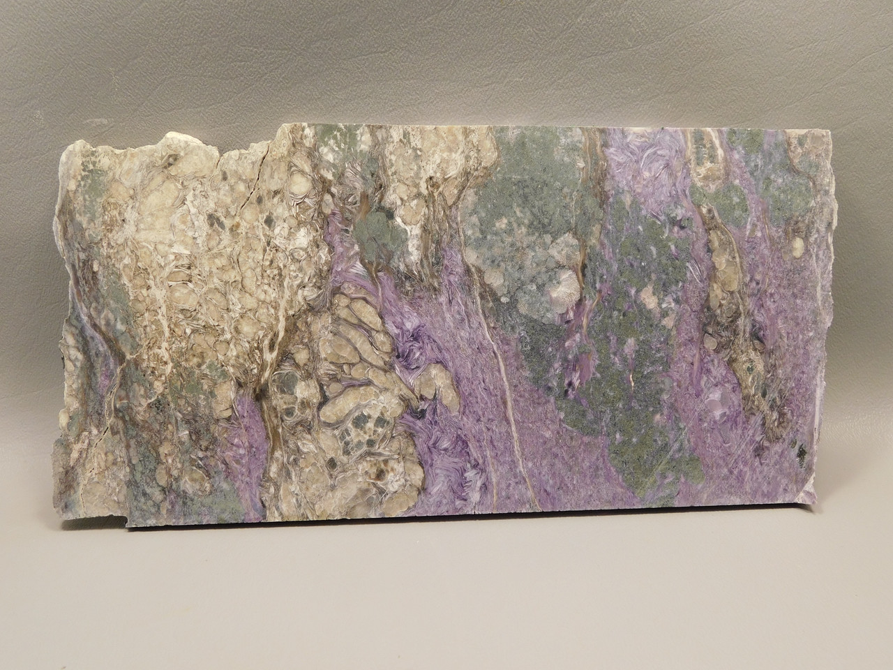Charoite Stone Slab Lapidary Cabbing Purple Rough Rock #O1