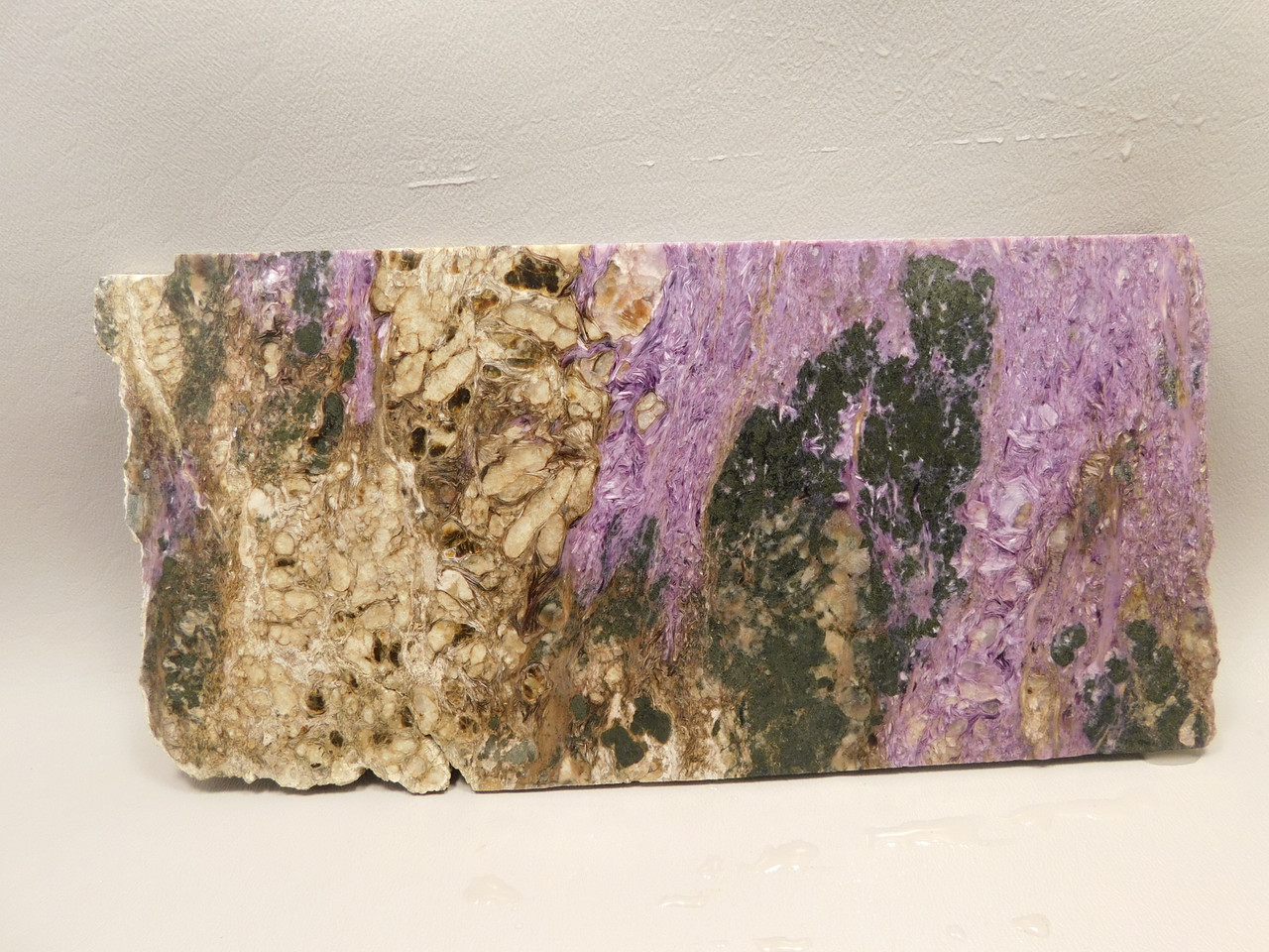 Charoite Stone Slab Lapidary Cabbing Purple Rough Rock #O3