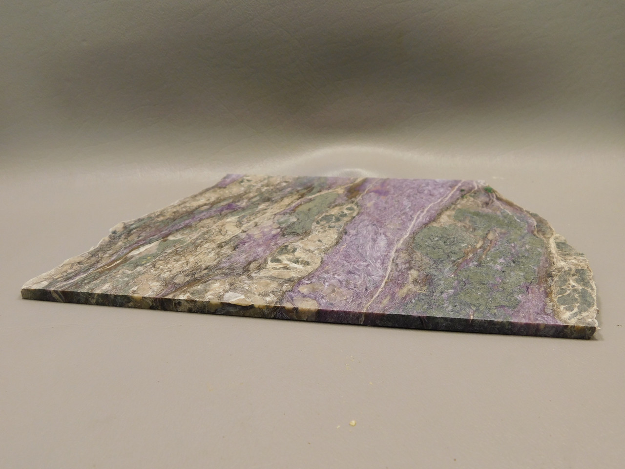 Charoite Stone Slab Lapidary Cabbing Purple Rough Rock #O4