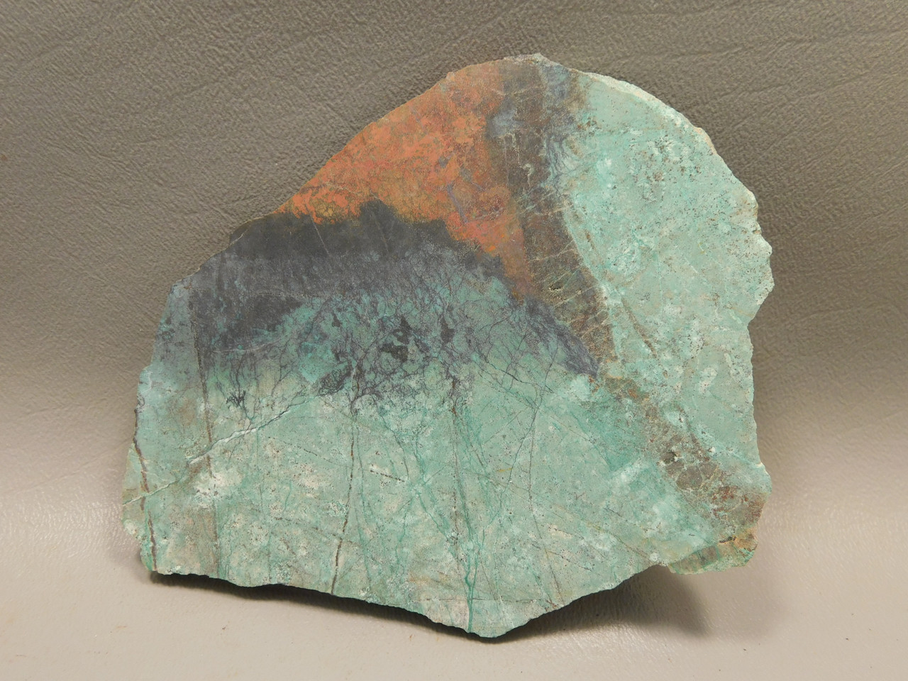 Sonora Sunset Unpolished Stone Slab Chrysocolla Cuprite Rough Rock #O2