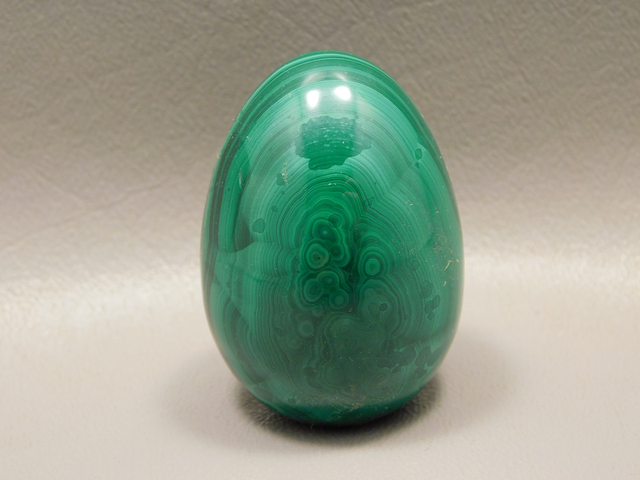 Malachite Stone Egg 1.8 inch Gemstone African Green Rock #O5