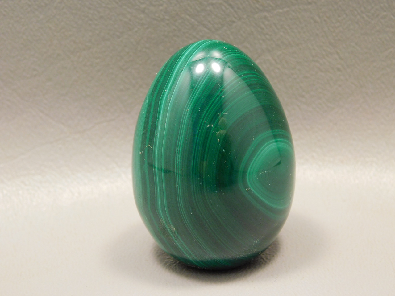 Malachite Stone Egg 1.8 inch Gemstone African Green Rock #O5