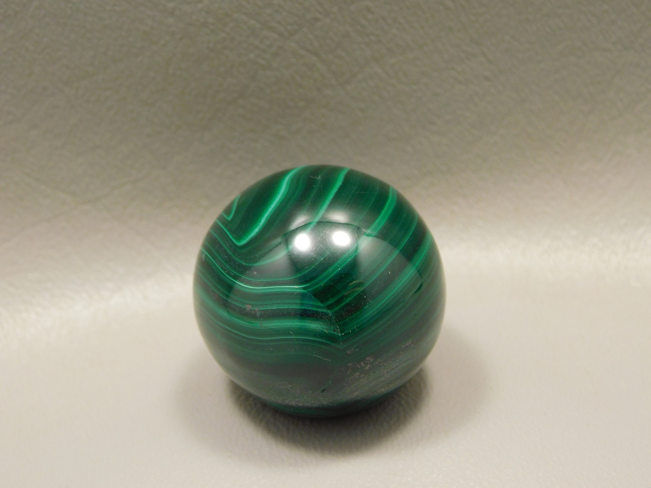 Malachite Stone Egg 1.7 inch Gemstone African Green Rock #O1