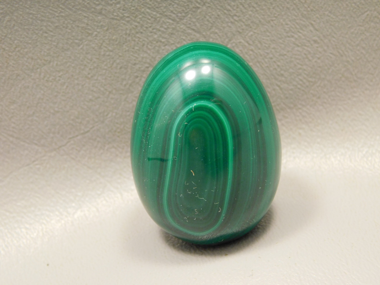 Malachite Stone Egg 1.7 inch Gemstone African Green Rock #O2