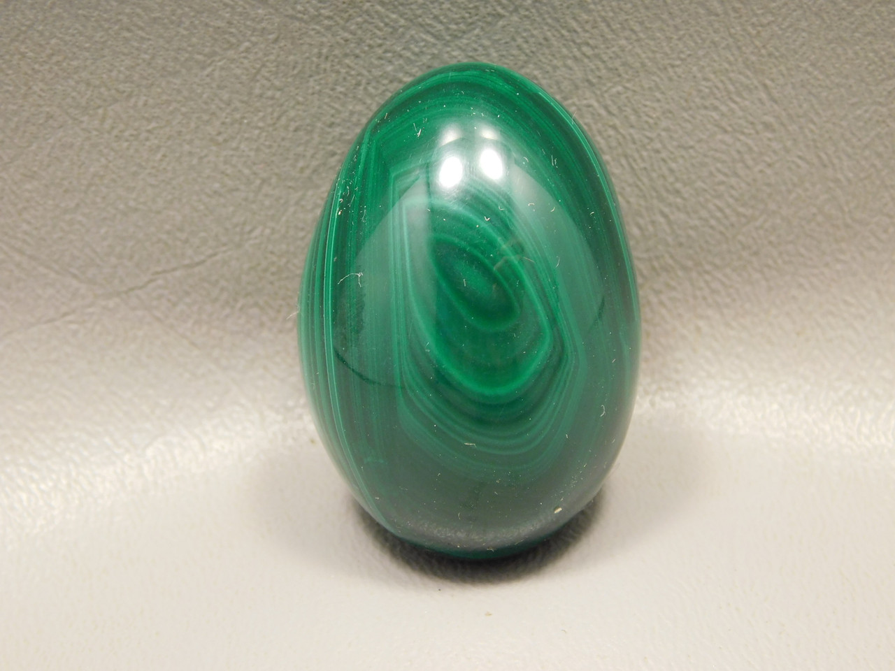 Malachite Stone Egg 1.7 inch Gemstone African Green Rock #O3