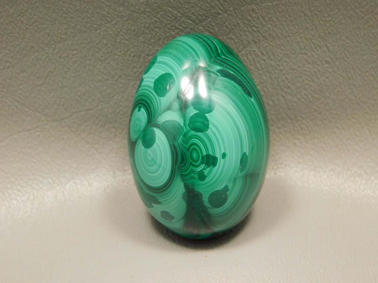Malachite Stone Egg 1.7 inch Gemstone African Green Rock #O3