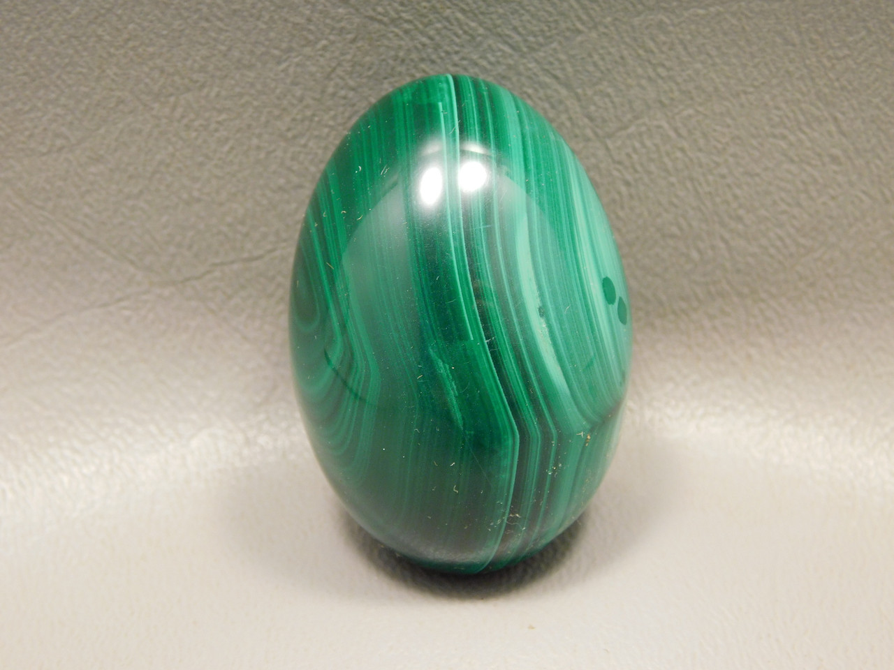 Malachite Stone Egg 1.7 inch Gemstone African Green Rock #O3