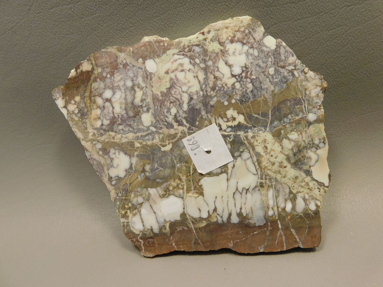 Wild Horse Polished Stone Slab Magnesite Arizona Rock #O13