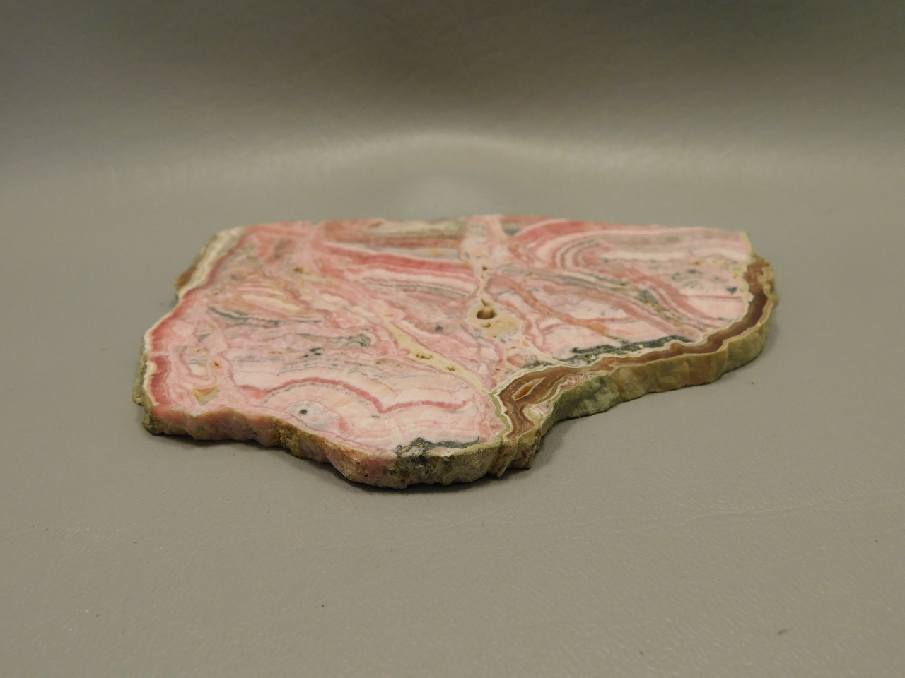 Rhodochrosite Polished Stone Slab Pink Rock Argentina #O10