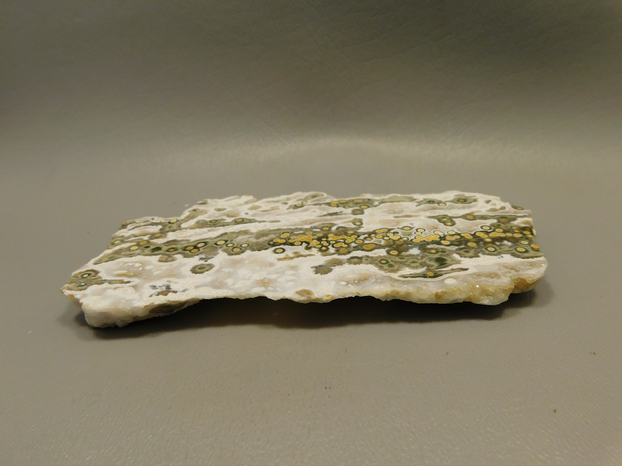 Ocean Jasper Polished Stone Endcut Natural Decorator Rock #O23