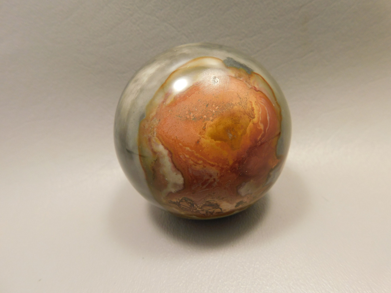 Polychrome Jasper 2.4 inch Stone Sphere 62 mm Ball #O4