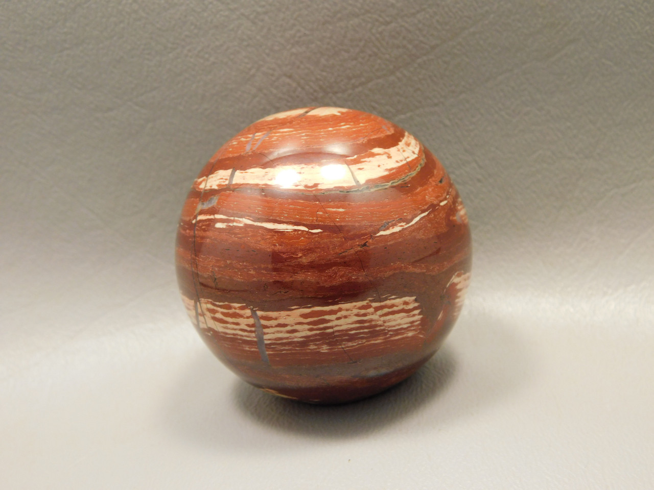 Snakeskin Jasper Stone Sphere 2 inch or 50 mm Mineral Ball #O2