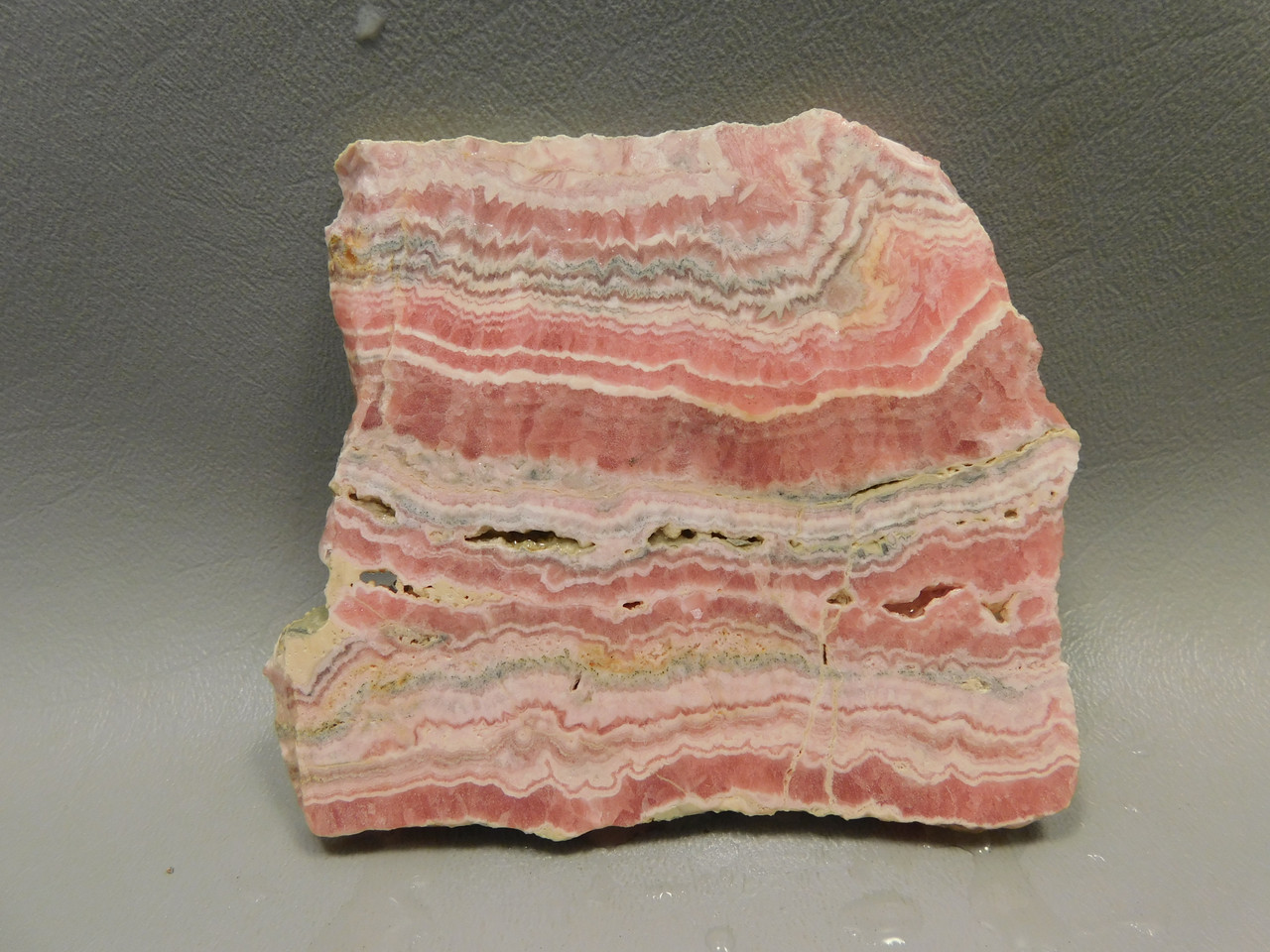 Rhodochrosite Stone Slab Lapidary Pink Rough Rock Argentina #O7