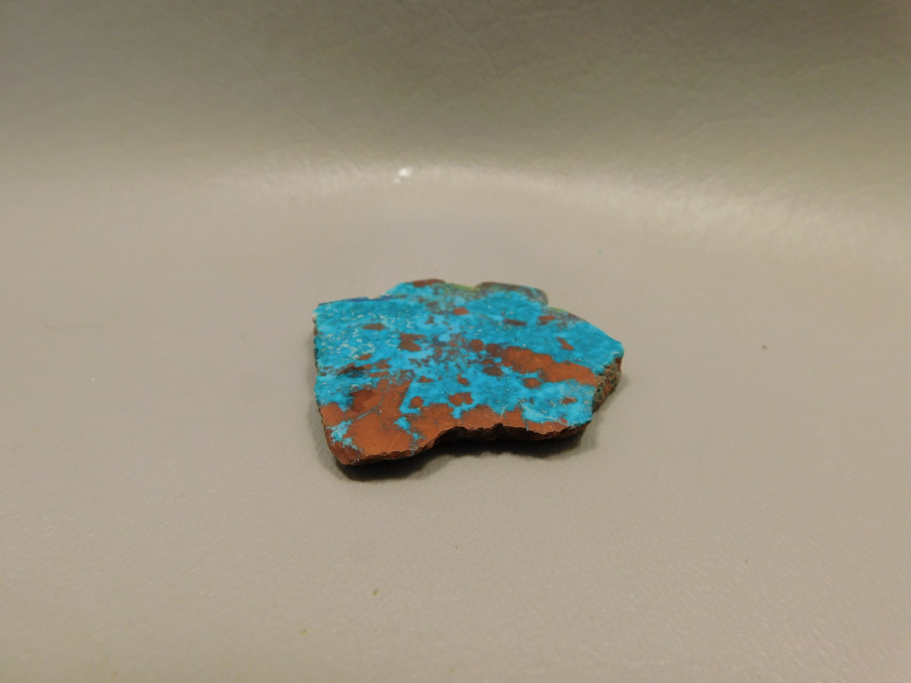 Chrysocolla Cuprite Shattuckite Unpolished Stone Slab Rough Rock #O38