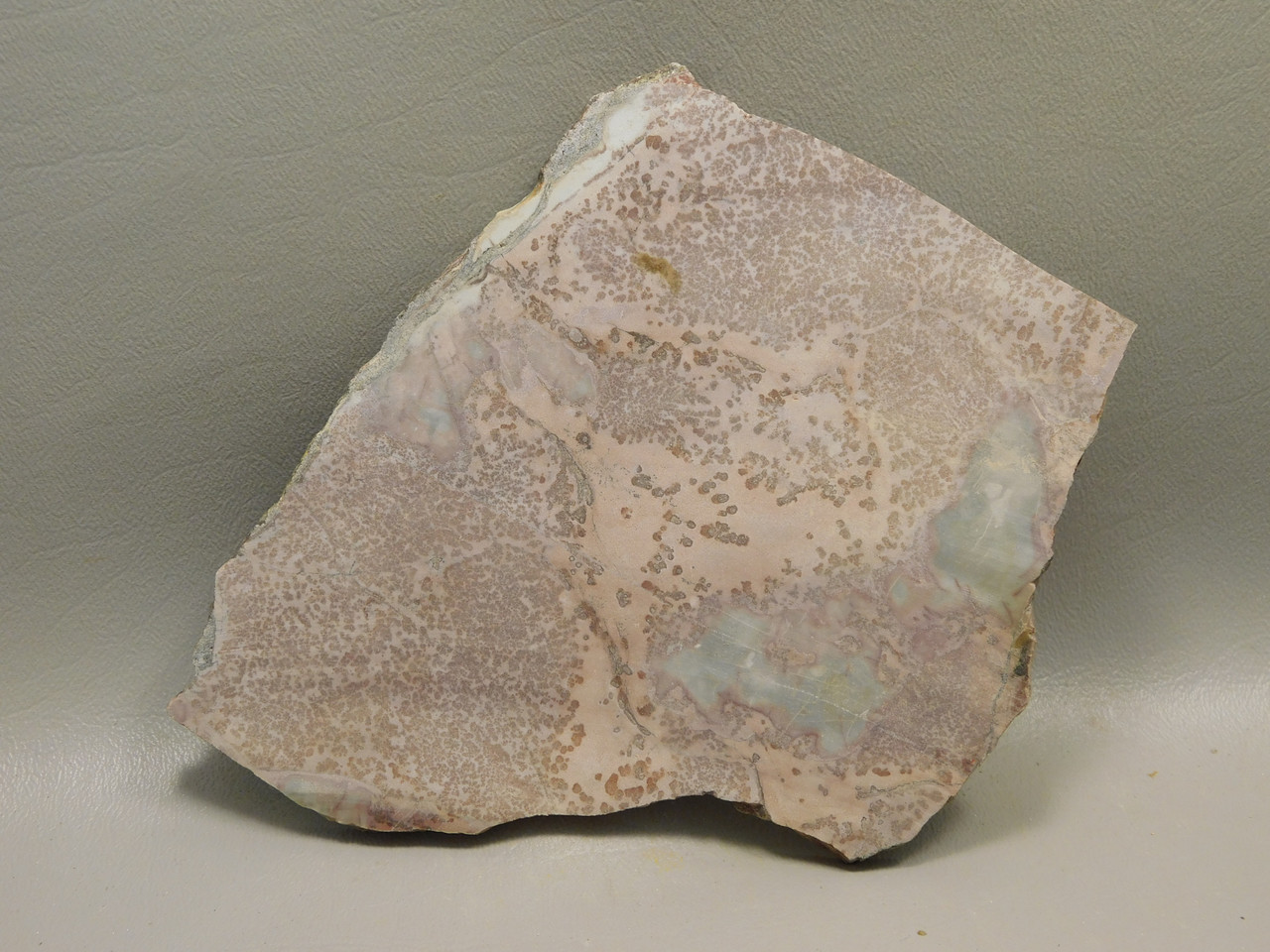 Red Sage Picture Stone Jasper Slab Rough Rock Cabbing Cutting #O4