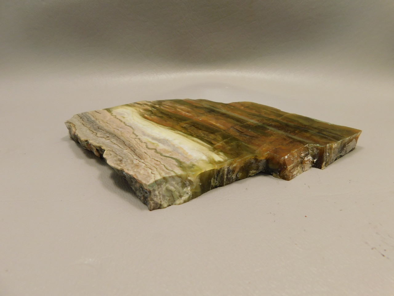 Arizona Pietersite Polished Stone Slab Chatoyant Tiger Eye #O2