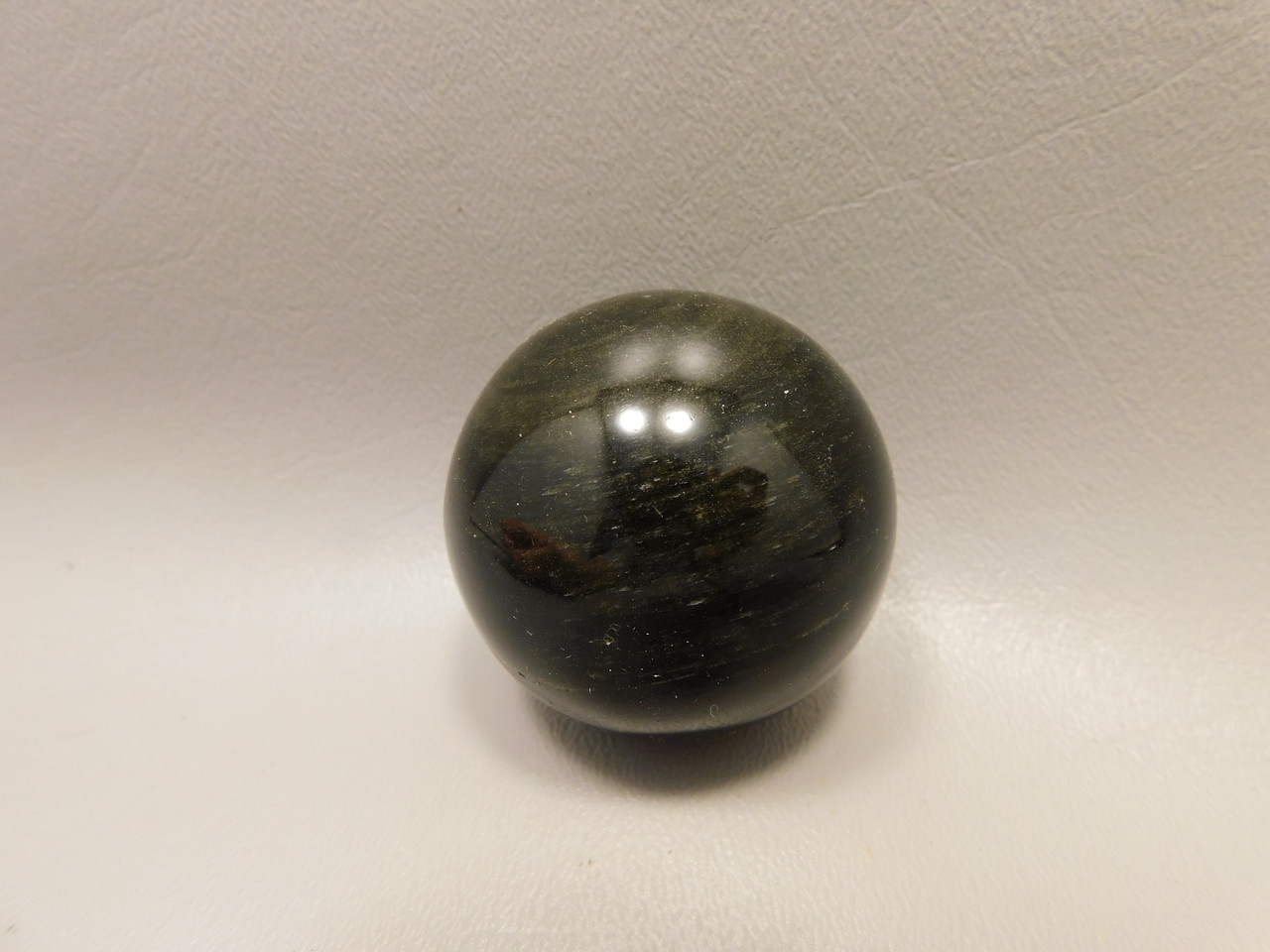 Gold Sheen Obsidian Sphere 1.8 inch Chatoyant Gemstone Ball #Og6