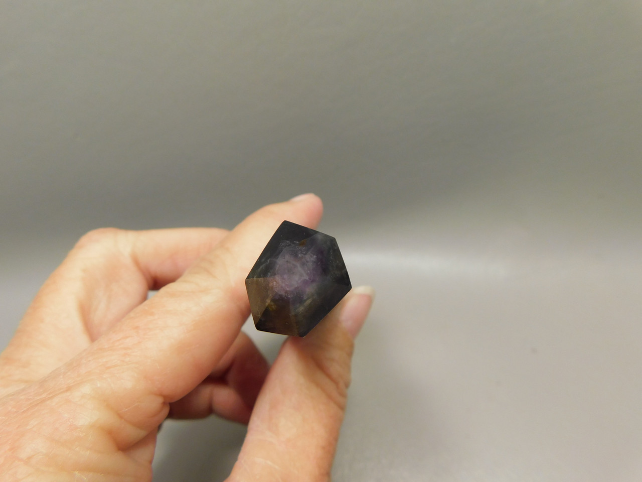 Fluorite Crystal Point 3.7 inch Polished Gemstone Tower #O1