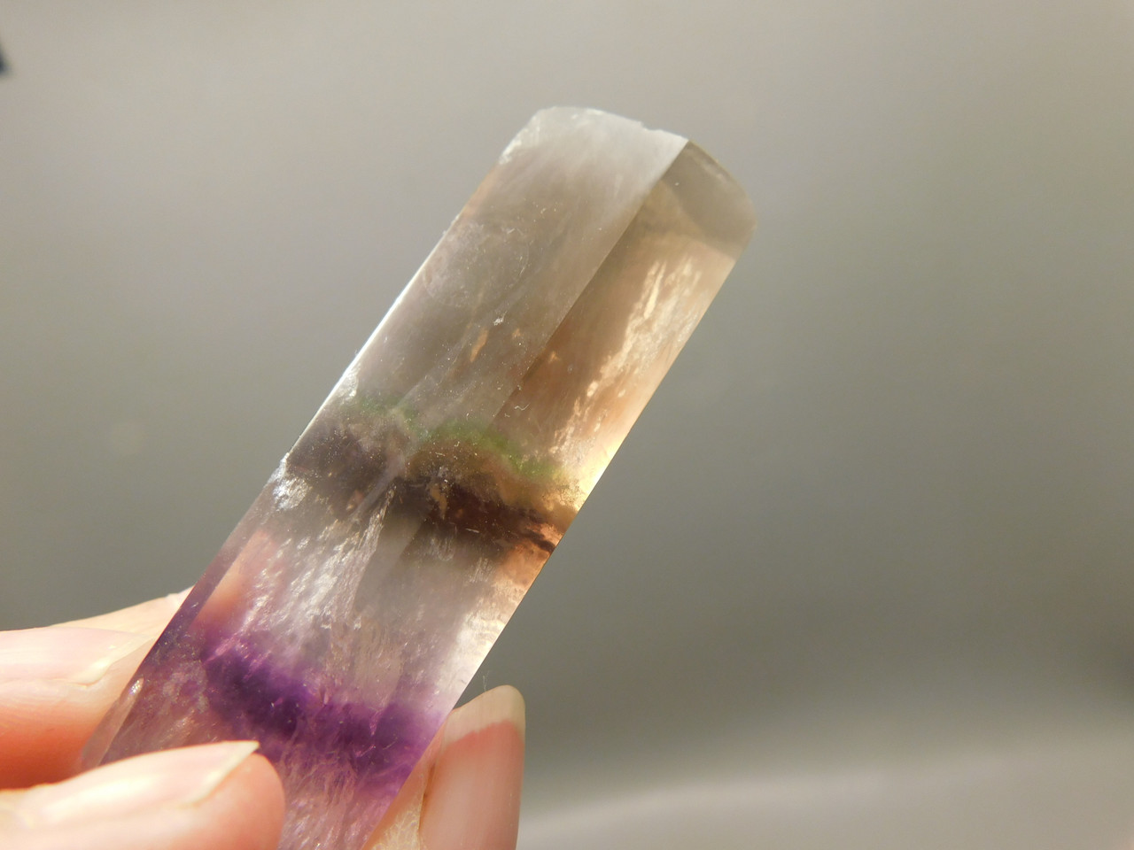 Fluorite Crystal Point 2.8 inch Polished Gemstone Tower #O3