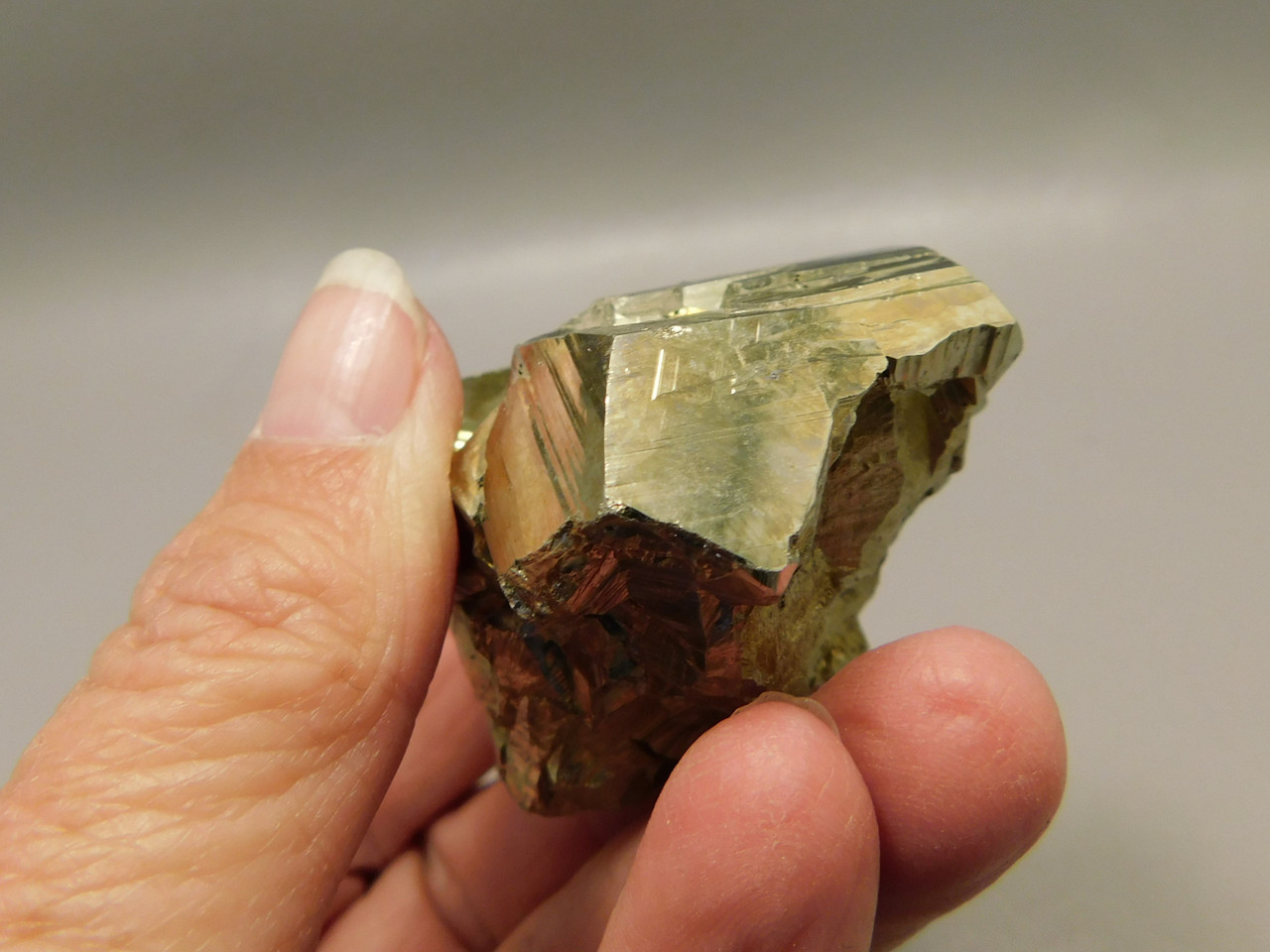 Pyrite Crystal Natural Small Mineral Specimen Cubes Fools Gold Peru #O3