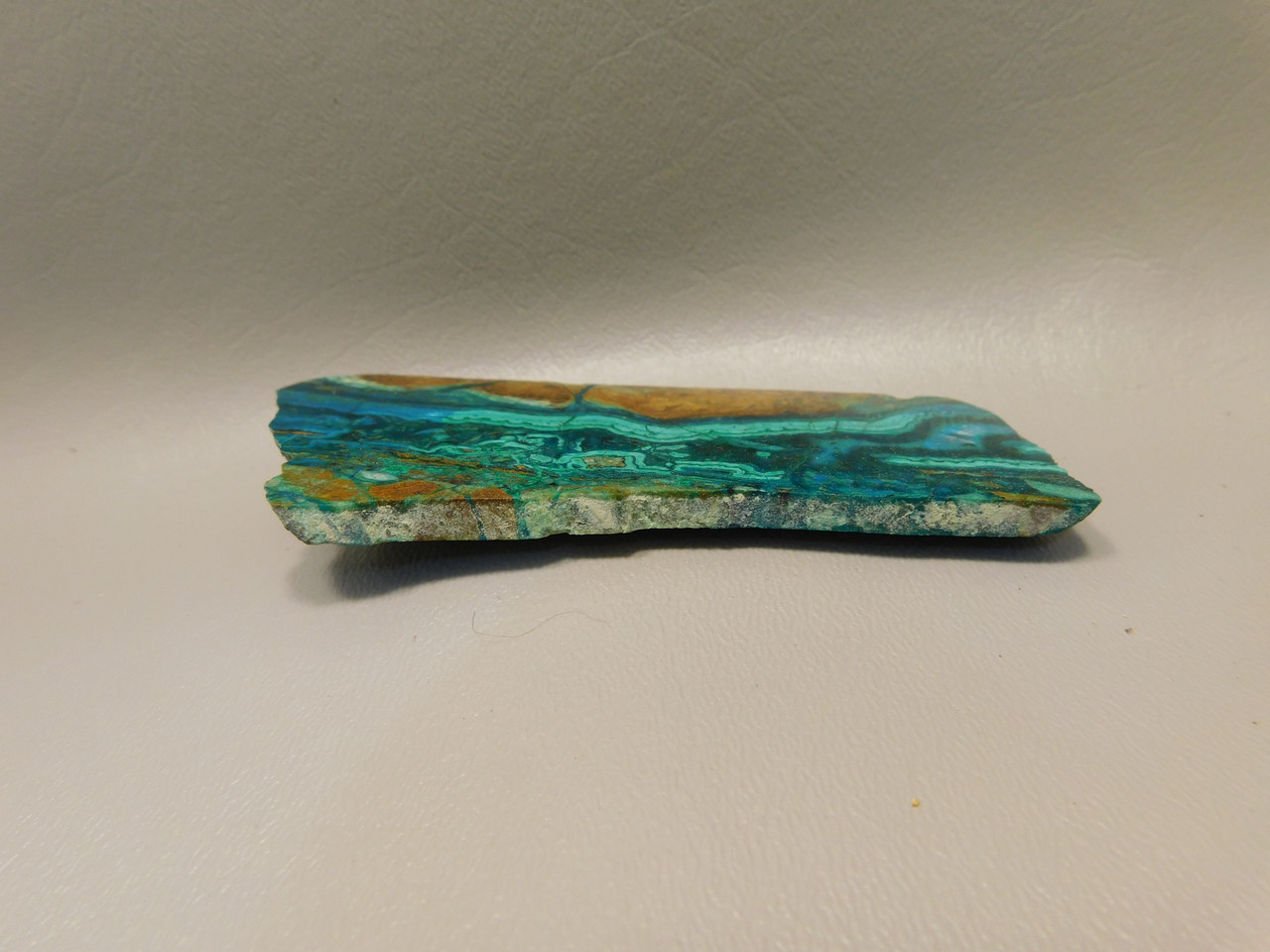 Chrysocolla Malachite Polished Rock Stone Slab Bagdad, Arizona #O8