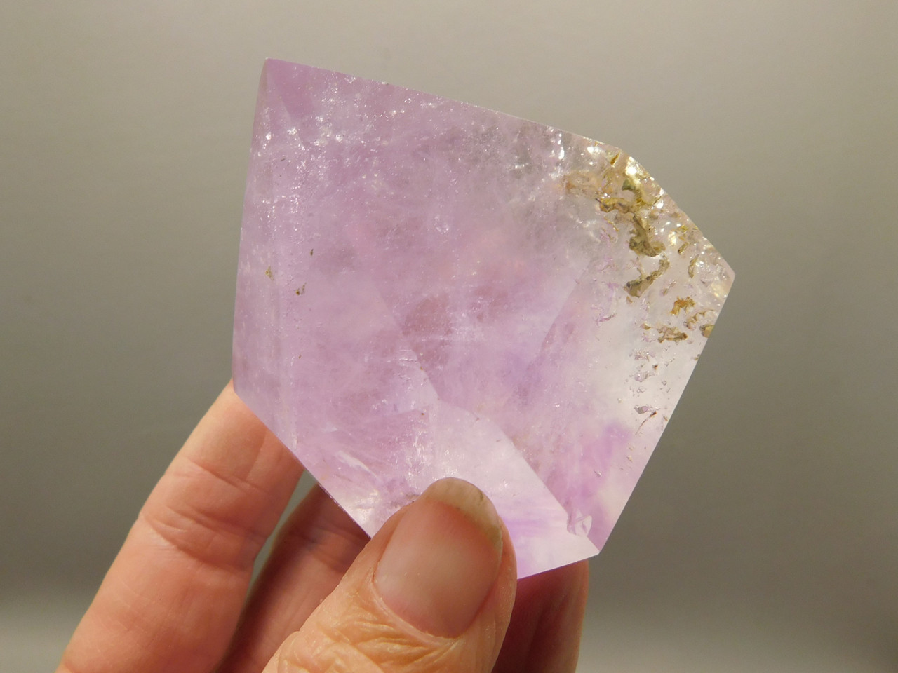 Amethyst Crystal Point Polished Tower Natural Purple Gemstone #O10