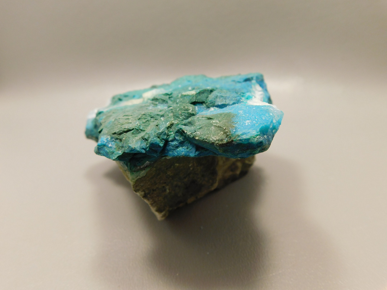 Drusy Chrysocolla High Grade Mineral Specimen Bagdad Arizona Blue Druse #O23