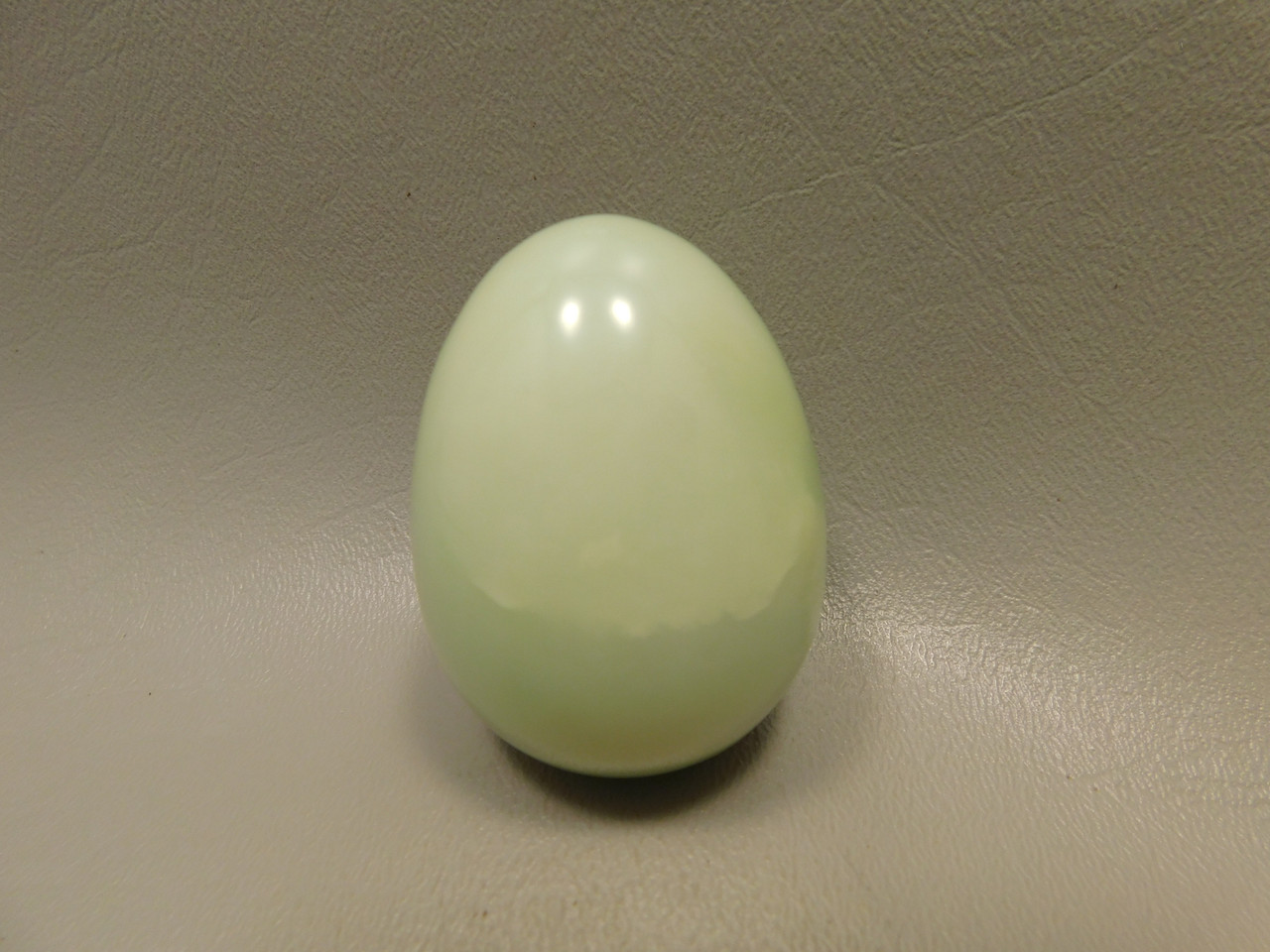 Serpentine Stone Egg 2 inch Yellow Green Rock New Jade #O8