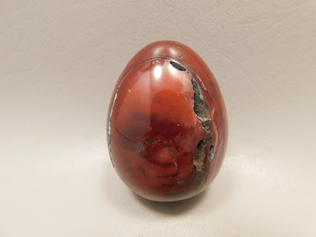 Mookaite Jasper Egg Carving 2.3 inch Polished Rock Australia #O1