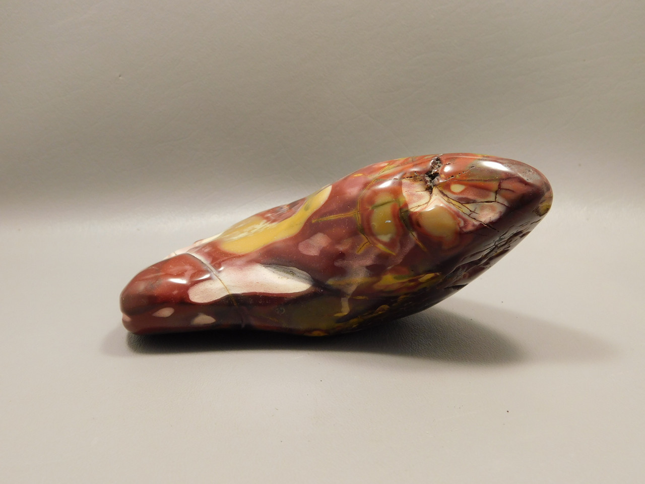 Mookaite Jasper Polished Rock Decorator Red Yellow Australia #O5