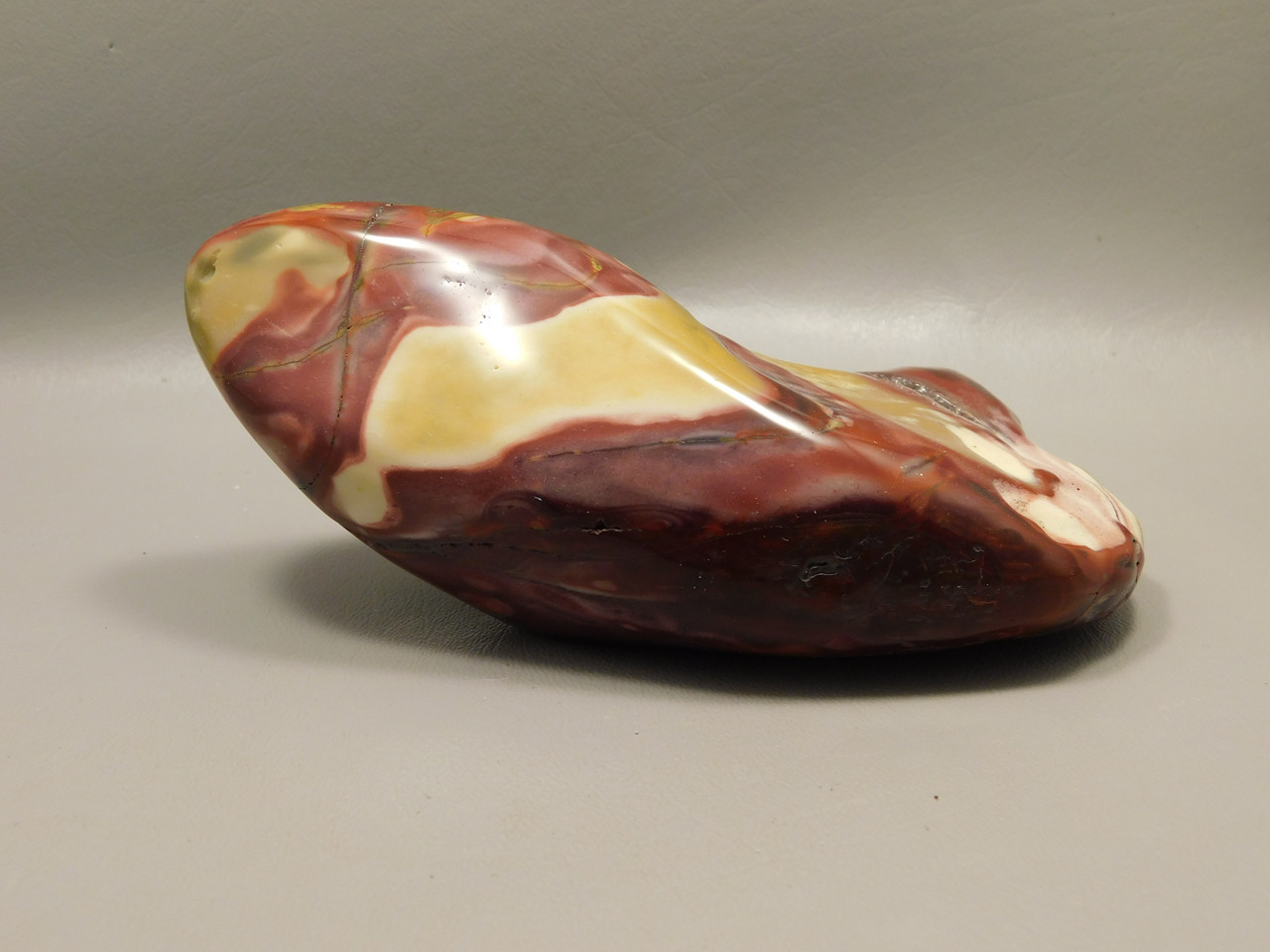 Mookaite Jasper Polished Rock Decorator Red Yellow Australia #O5