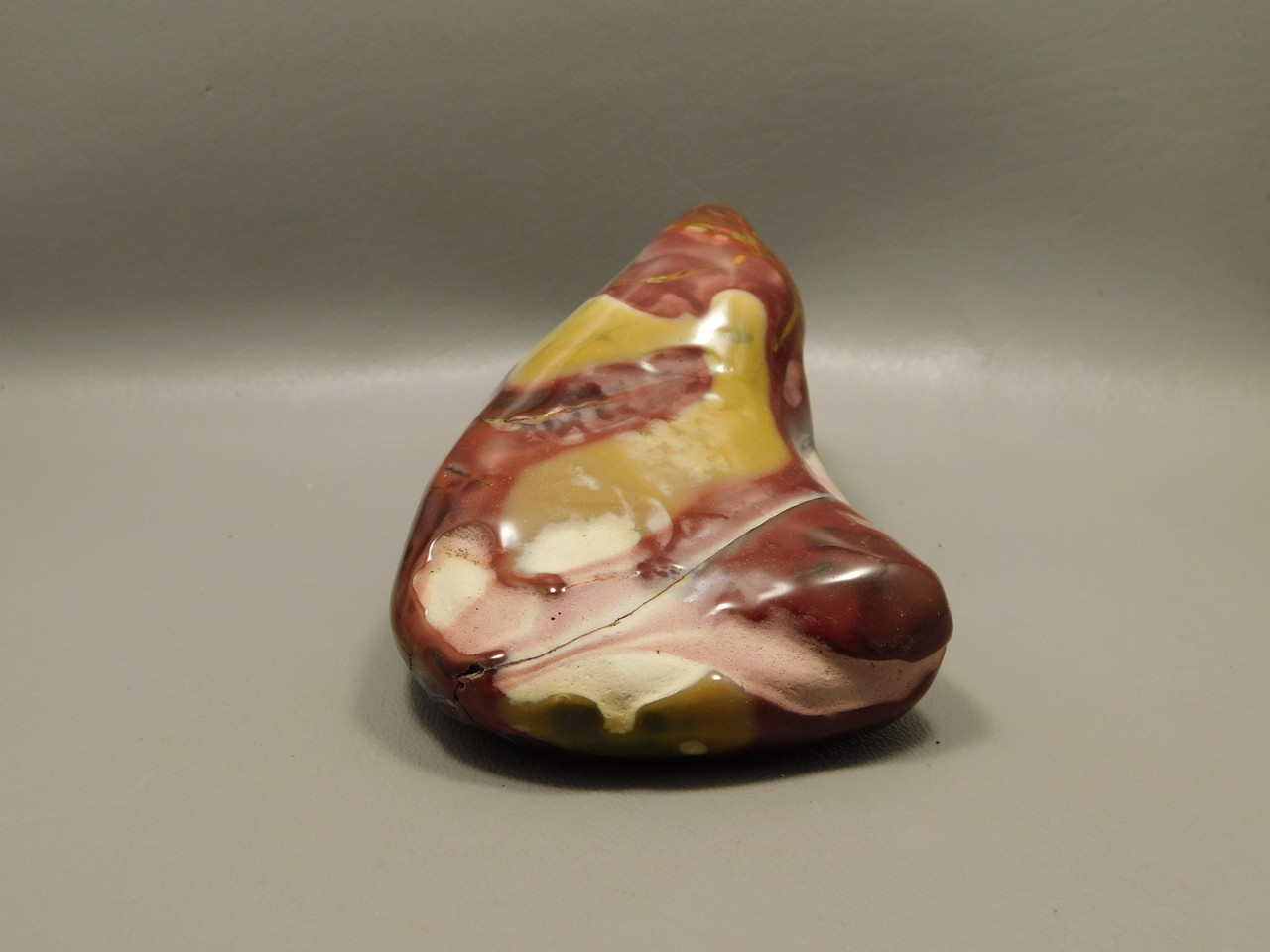 Mookaite Jasper Polished Rock Decorator Red Yellow Australia #O5