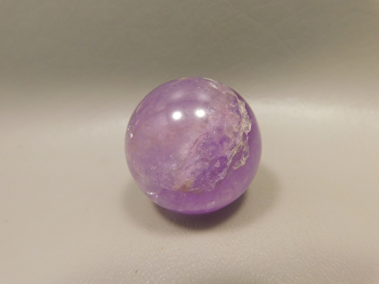 Amethyst Sphere 1.4 inch Natural Purple Gemstone 36 mm #O17