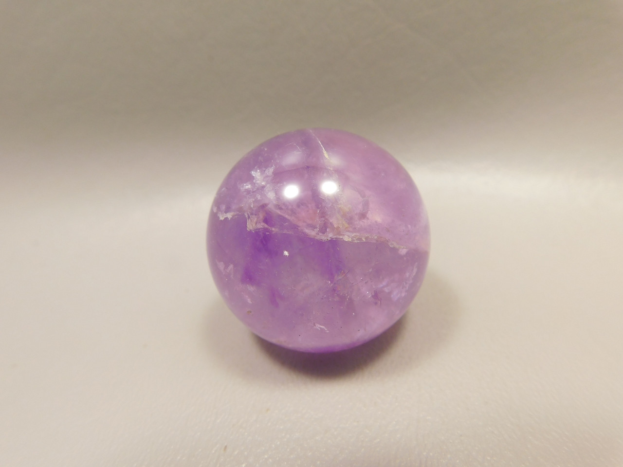 Amethyst Sphere 1.4 inch Natural Purple Gemstone 36 mm #O17