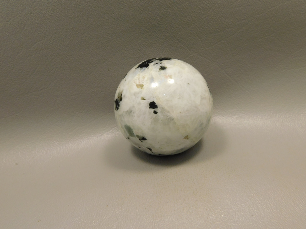 Moonstone Sphere 2 inch Polished Rock Rainbow Gemstone India #O10