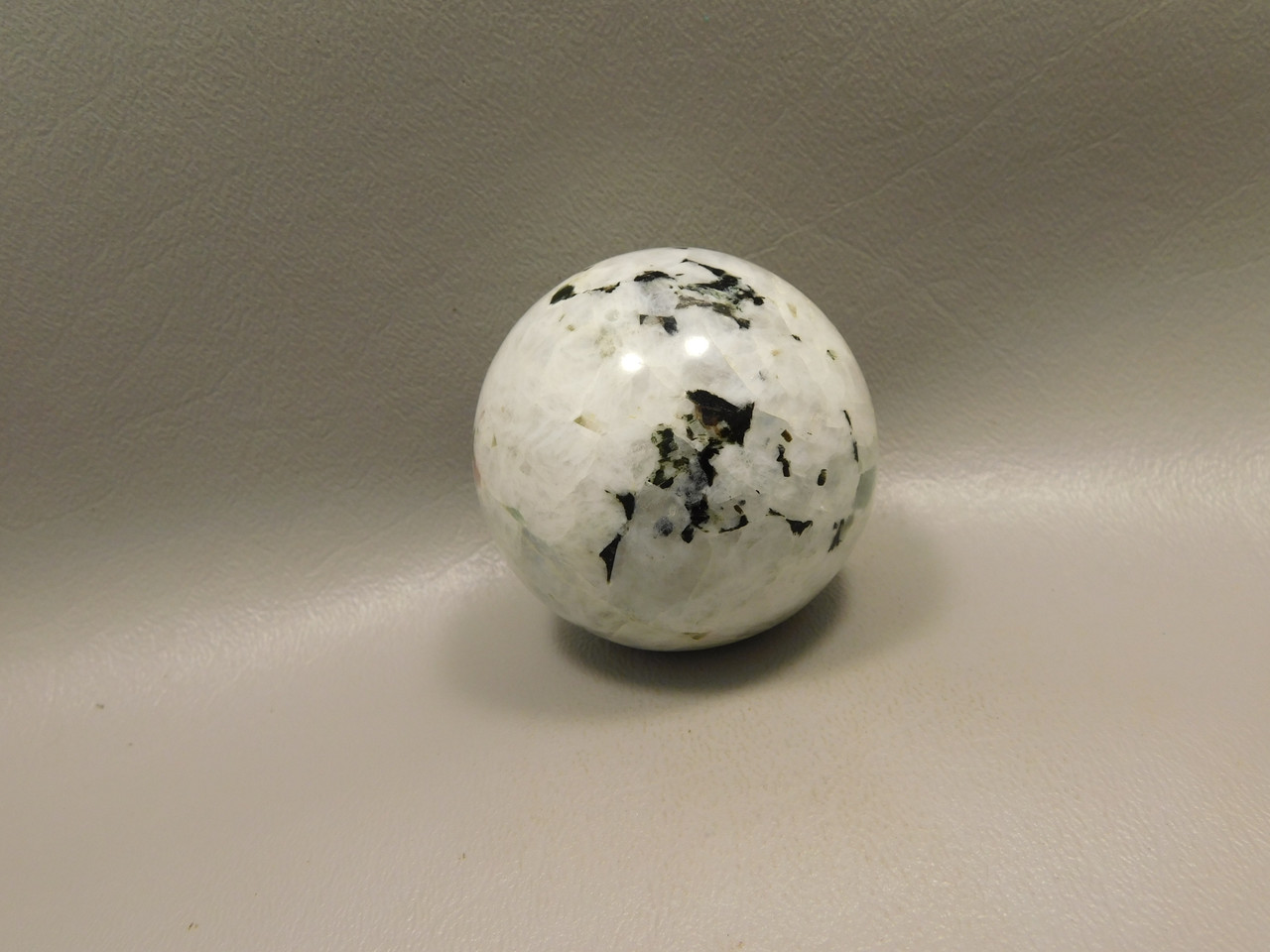 Moonstone Sphere 2 inch Polished Rock Rainbow Gemstone India #O10