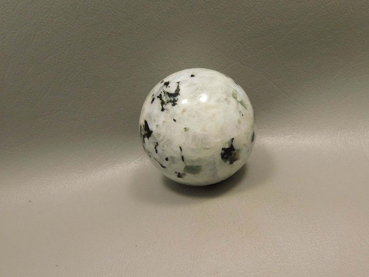 Moonstone Sphere 2 inch Polished Rock Rainbow Gemstone India #O10