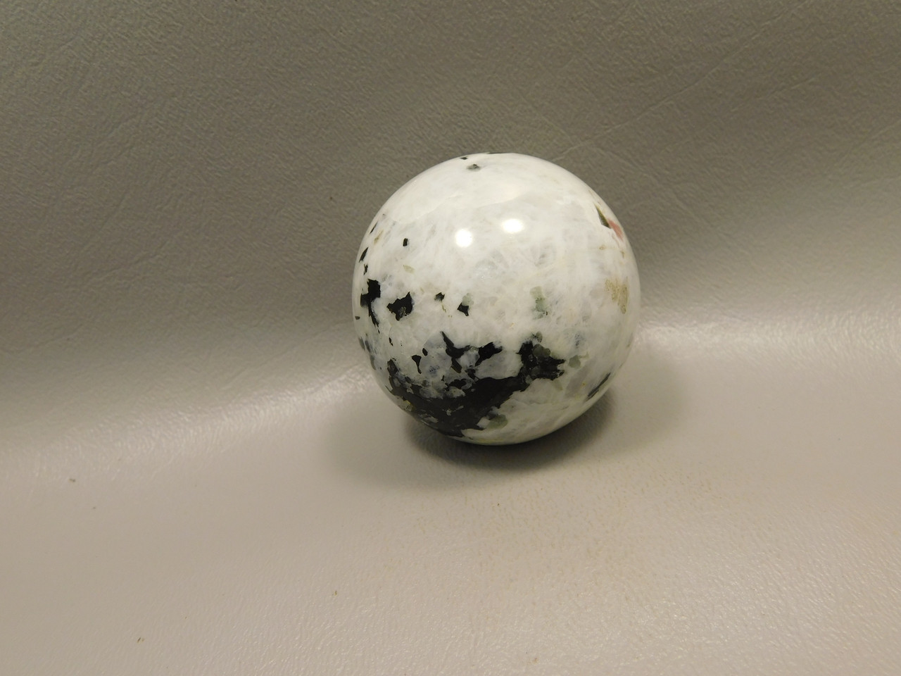 Moonstone Sphere 2 inch Polished Rock Rainbow Gemstone India #O10